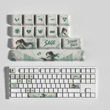 VALORANT SAGE 14-Key Keycaps Themed Gaming Keycaps, PBT Sublimation Printing Model