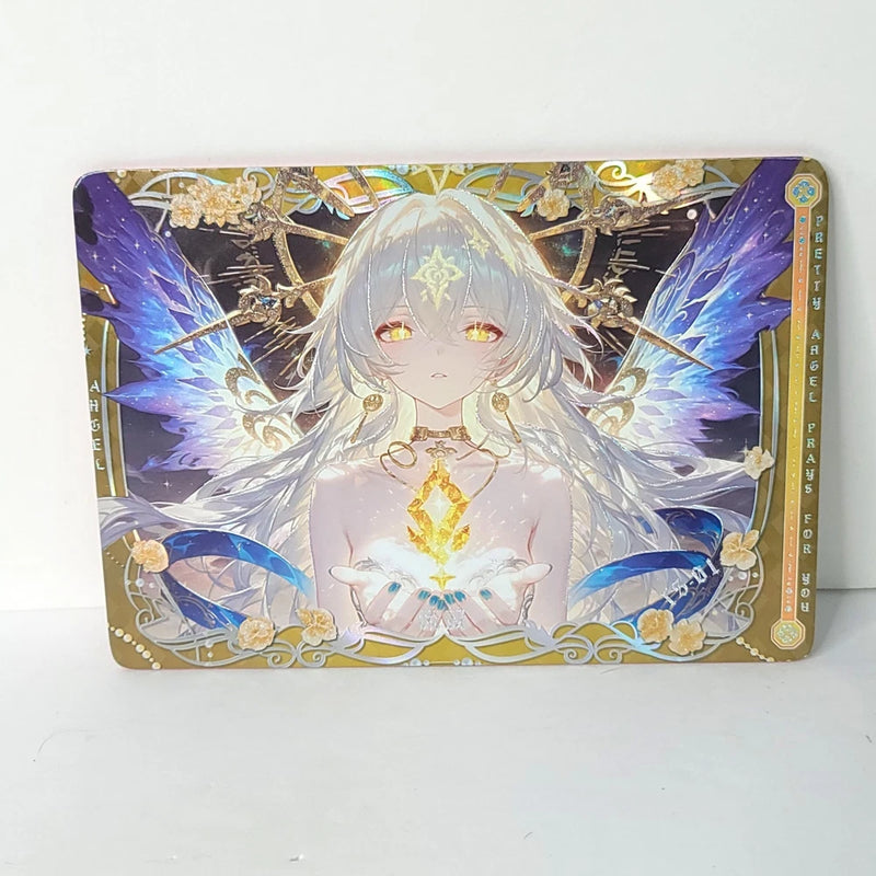 Istaroth Double Sided Genshin Waifu Card Anime Girl Wall Art Oversized Board A5 Model