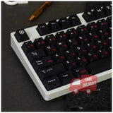 GMK WOB Red Cyrillic PBT 129 Keys Cherry Profile Keycaps Mechanical Keyboard Model