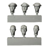 1/35 WW2 Soldier 6 Heads RESIN FIGURE MODEL KIT Unassembled Unpainted NEW NEW Model