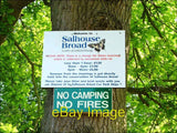 Photo 6x4 Salhouse Broad info board about moorings  c2002 Model