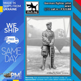 Black Dog F32188 1/32 German fighter pilot WWI Figures model kit Model