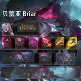 League of Legends Themed Keycaps Briar 12 keys OEM high degree Model