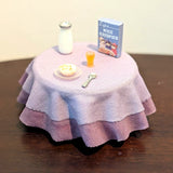 Wee Forest Folk Scale Vintage Rhoda Mice Krispies Cereal Breakfast Table Mint Model