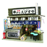 Doll House Miniature Model Kit Figure Handcraft OSAKA Kushikatsu Shop Billy Model
