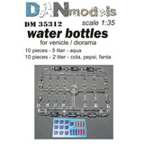 DAN Models 35312 Scale kit 1:35 Water bottles for vehicle / diorama, 20 pcs Model