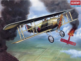 Academy 12446 WWI SPAD XIII 1/72 Scale Plastic Model Kit Model