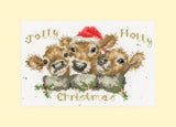 Bothy Threads Counted Cross Stitch Kit Jolly Holly XMAS75 Model
