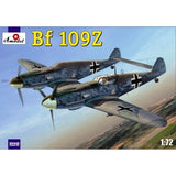 Messerschmitt Bf-109Z Scale 1:72 Amodel AMO72217 Plastic Airplane Model Kit Model