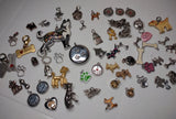 Lot Of Over 50 Dog Themed Pendants And Charms Puppy Lot CK36 Charms