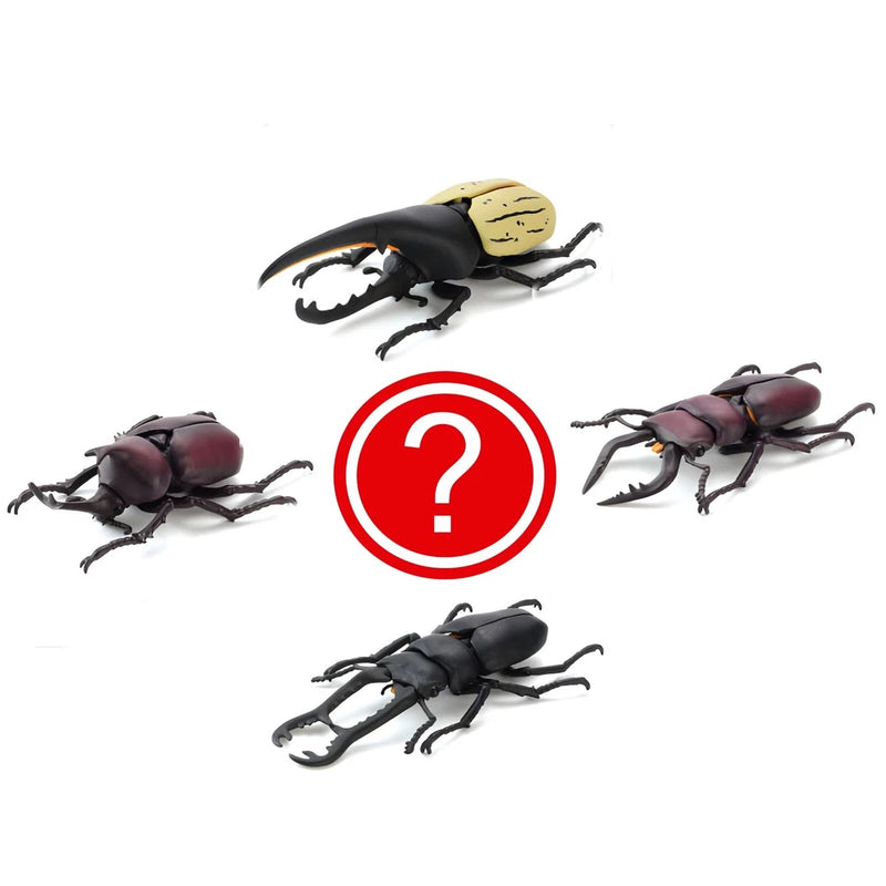 Gashapon Japanese Rhinoceros Hercules Giraffe Stag Beetle  1 Random Toy Figure Model