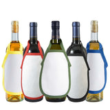 Herrschners? Bottle Aprons with Assorted Color Binding Counted Cross-Stitch Model