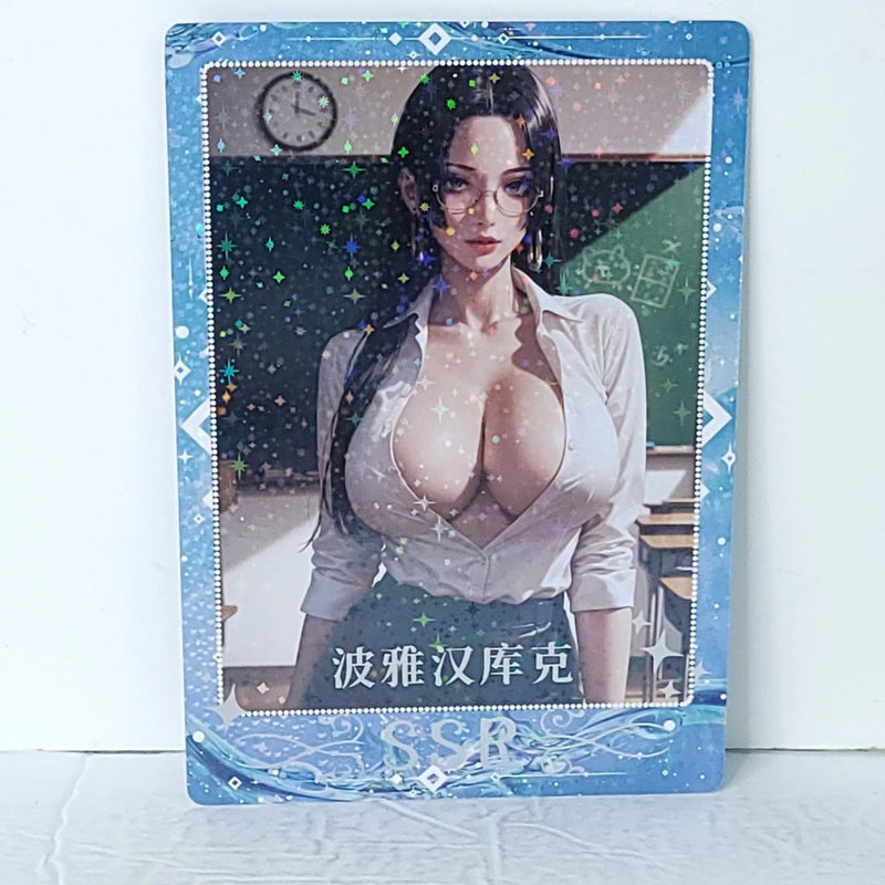 Boa Hancock Teacher Waifu Card Anime Girl Wall Art Oversized Board A5 Model