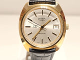 VINTAGE RARE LUXURY MEN'S SWISS GOLD PLATED AUTOMATIC WATCH "ROTARY"F1 FORMULA 1 Model