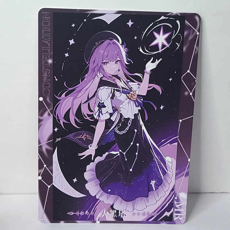 Herta Black Waifu Anime Card Constellation Girl Wall Art Oversized Board A5 Model