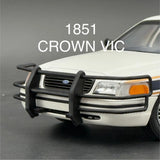 1/18 Scale Model Go Rhino Wrap Around Push Bumper Pushbar Crown Vic Police 1851 Model