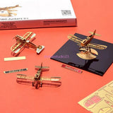 3d Metal Mini Diy Metal Aircraft Inner Structure Assembly Model Junkers D-1 NEW Model