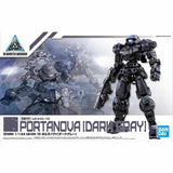 Bandai 30MM 30 Minute Missions Dark Grey Portanova 1/144 Scale Model Kit USA Model