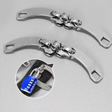 6 Pair Zipper Repair Kit Metal Pull Slider Zip Head DIY Bag Suitcase Accessories Model