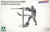 TAKOM 1025 1/16 Army Tank Crewman WW2 w/.50 cal Machine Gu??NO Original Box?? Model