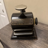 Antique G.W. Todd Protectograph Model G Check Writer Rochester NY Vintage Model