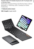 ProtoArc XK01 TP Foldable Keyboard with Touchpad, 0.65 in Keycaps, Black. BN. Model