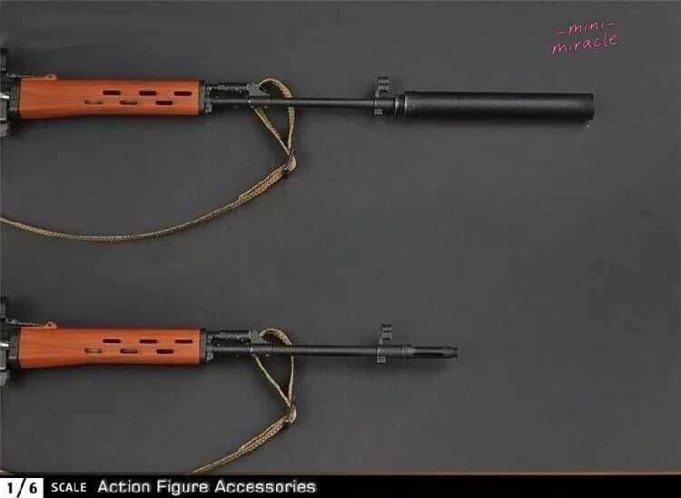 1Set Unique WWII Gun Weapon Rifle Model Military For 12" Action Figure 1/6 Model