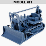 Caterpillar D7 (scraper), Model Kit WWII Military Engineering Bulldozer Miniatur Model