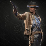 1/24 Scale Resin Figure Model Kit Western cowboy Arthur Morgan Unassembled Model