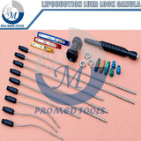 23Pieces Nano Fat & Snap Lock Liposuction Luer Lock Canula Cosmetic Surgery kit Model