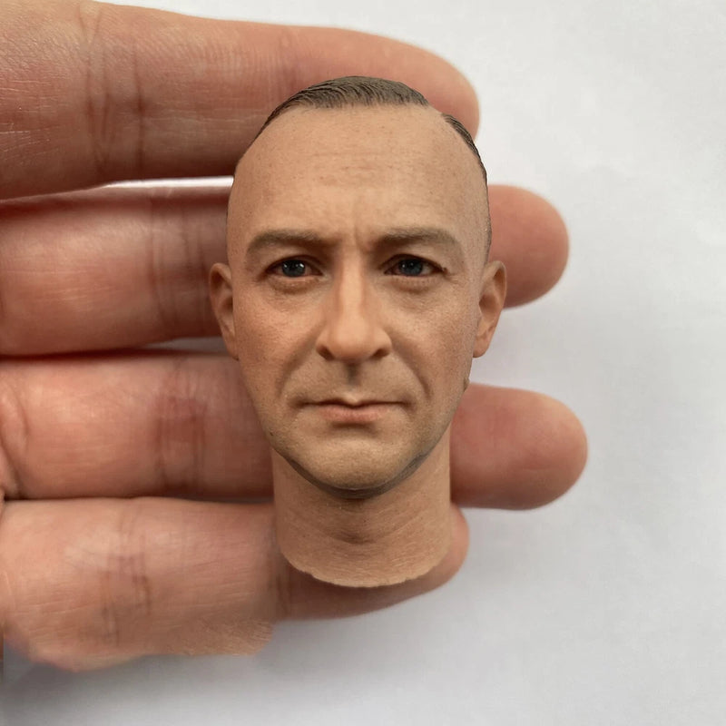 1/6 Scale WWII Paratroops Commander Head Carving Sculpt Model Toys Model