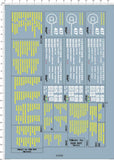 1/700 Scale Russia Navy USSR Marine Military Marking Model Kit Water Slide Decal Model