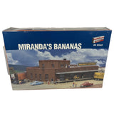 Walthers Cornerstone HO Miranda's Bananas Discontinued Kit #933-3080 New/Sealed Model