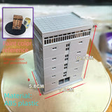DIY Diorama Street Miniature Building Model City Sand Table Fish Tank Home Scene Model