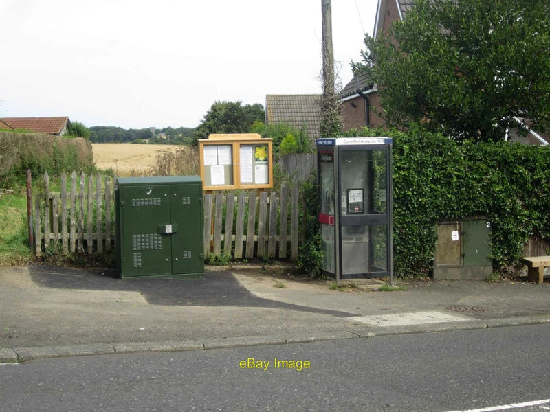 Photo 6x4 Telephone box and notice board, Hipsburn Lesbury A public telep c2014 Model
