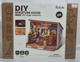 Rolife Kiki??s Magic Emporium DG155 DIY Miniature House Kit LED NIB Model