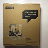 Robotime Clear Acrylic Dust Cover for Miniature Room Box Dollhouse Please Read Model