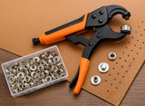 210PCS Heavy Duty Snap Fastener Kit - Stainless Steel Tool Set for Canvas, Tents Model