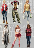 Resin Fantasy Lady Girls 6 set unpainted unassembled 2 scales to choose Model