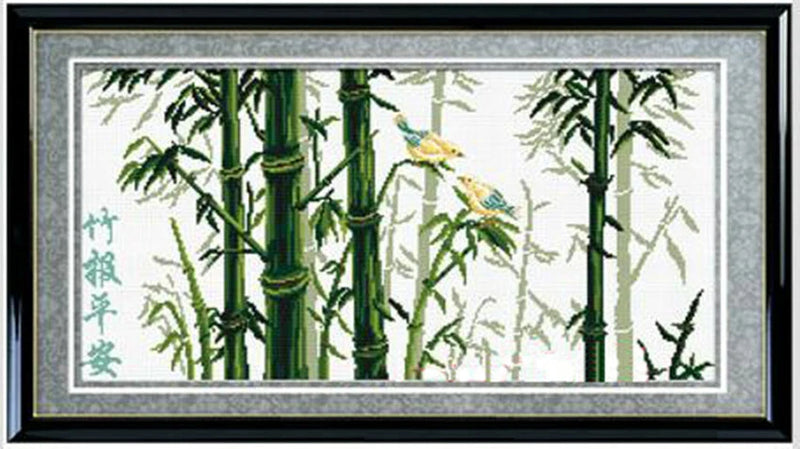 "Banboo" 11CT cross stitch kits 74cm*44cm Model