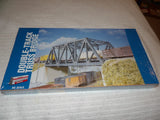 HO Walthers Cornerstone #933-3012 Easy to Build Double-Track Truss Bridge Kit Model