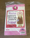 Janlynn Aunty Acid Greatful For Friday Cross Stitch Kit 999-7204 Model