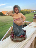 Vintage Tom Clark Apple Annie Figurine 1983 Cairn Studios Country Folk Signed Model