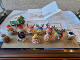 Santa And His Merry Mcnugget Reindeer Buddies Figures Display 1997 30660 Model