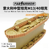FABARMOR 1/35 Italian M13/40 Medium Tank Workable Tracks 3D Printed for Tamiya Model