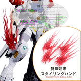 for MG 1/100 Barbatos Lupus 4 RESIN Buring Claws Image Light Effect Reproduction Model