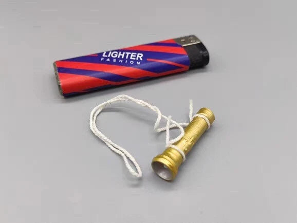 1/6 Scale Solider Metal Flashlight Model for 12"Action Figure Prop Scene Model