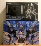 P-Bandai PG 1/60 Unicorn Gundam Perfectibility & Divine Expansion Set Model Kit Model