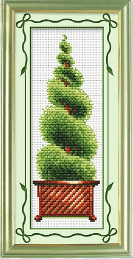 "Lucky Tree??III" 11CT  cross stitch kits -22cm*38cm Model