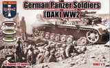German Panzer Soldiers (DAK) WW2 Plastic Model Kit scale 1/72 Orion 72063 Model